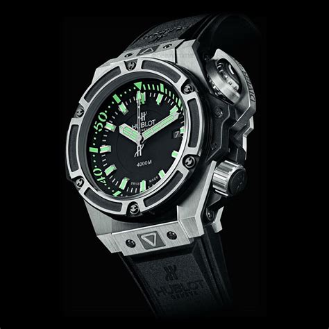 hublot king power diver 4000 lite|hublot oceanographic 4000 m.